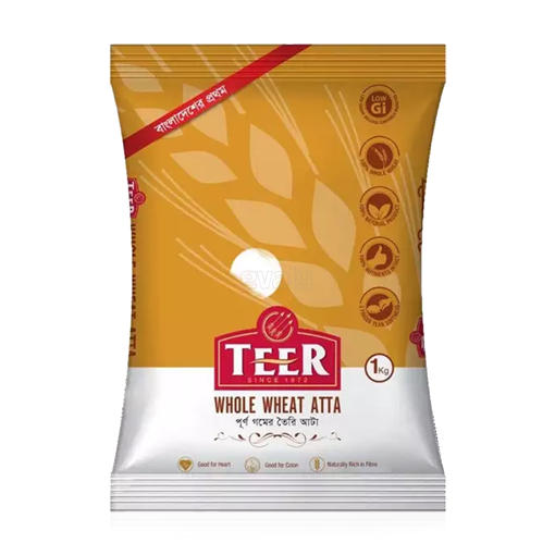 Picture of Teer Whole Wheat Atta 1 kg