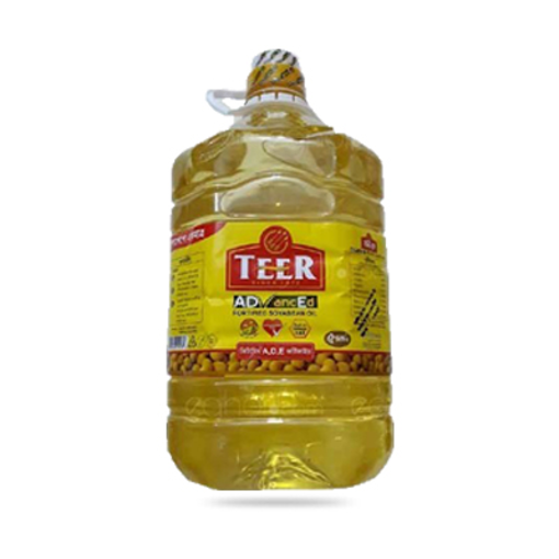 Picture of Teer Soyabean Oil Fortified 5 ltr