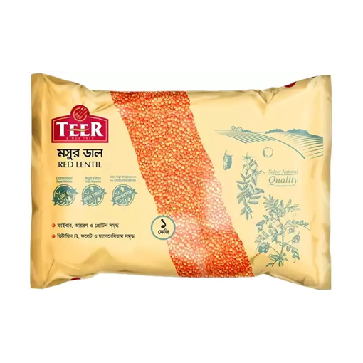 Picture of Teer Red Lentil 1 kg