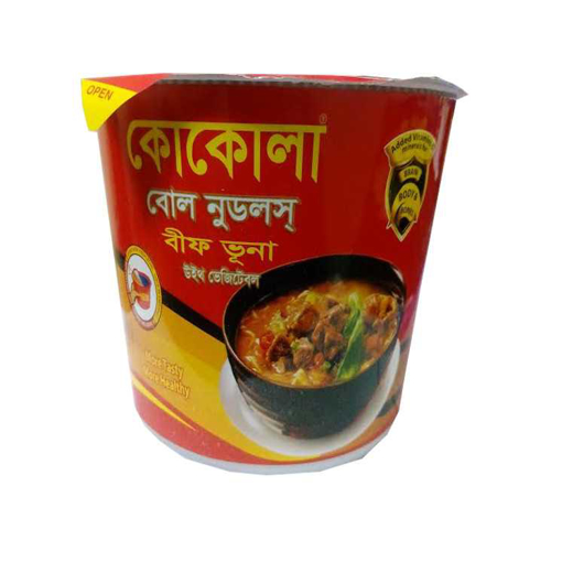 Picture of Cocola Beef Bhuna Bowl Noodles 65 gm