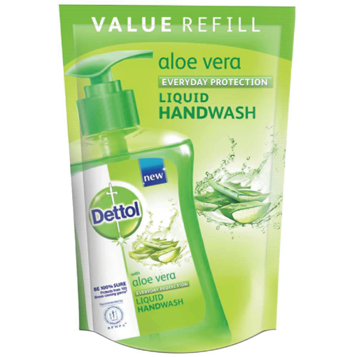 Picture of Dettol Handwash Aloe Vera Liquid Soap Refill 170 ml