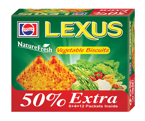 Picture of Cocola Lexus Vegetable Biscuits 240 gm