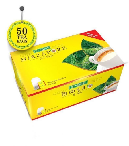 Picture of Ispahani Mirzapore Tea Bags (50 double chamber bags) 100 gm