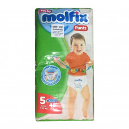 Picture of Molfix Baby Diaper Pants 5 Junior 12-17 Kg 48 pcs