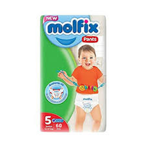 Picture of Molfix Baby Diaper Pants Super Pack Juni 12-17 kg 60 pcs