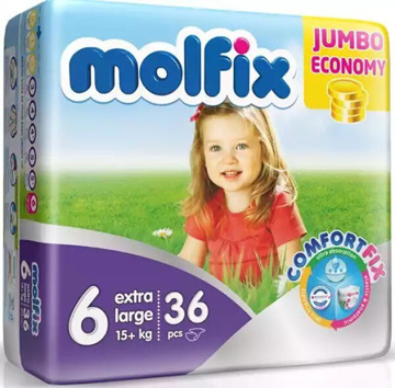 Molfix Pants Jumbo Pack XLarge Size 6 -42 Pcs