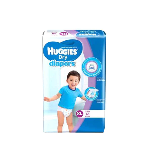 Picture of Huggies Dry Baby Diaper Belt XL 11-16 kg 48 pcs