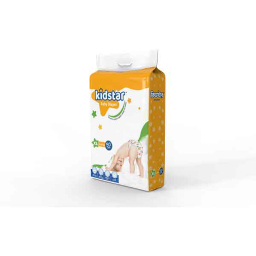 Picture of Kidstar Baby Belt Diaper XL 12-25 kg 50 pcs