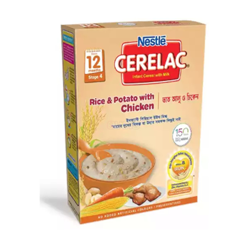 Picture of Nestlé Cerelac 4 Rice & Potato With Chicken (12 months+) BIB 400 gm