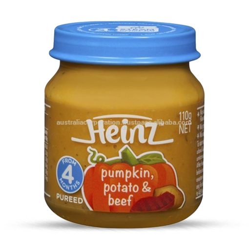 Picture of Heinz Pumpkin,Potato & Beef (4 months+) 110 gm