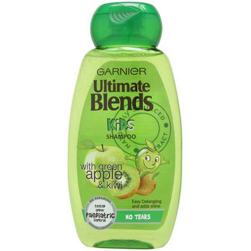 Picture of Garnier Ultimate Blends Apple & Kiwi Kids Shampoo 250 ml