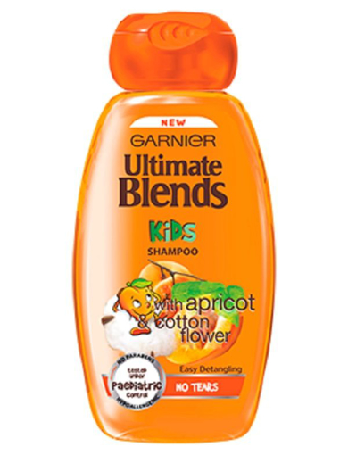 Picture of Garnier Ultimate Blends Apricot & Cotton Flower Kids Shampoo 250 ml