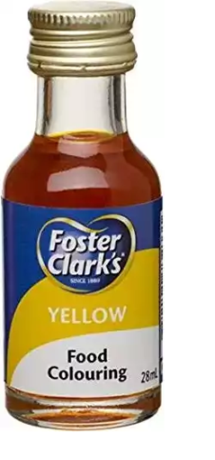 Picture of Foster Clark's Food Colour Yellow 28 ml