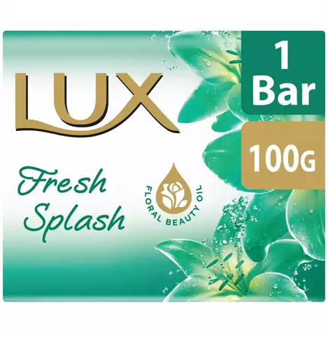 Picture of Lux Soap Bar Fresh Splash 100 gm