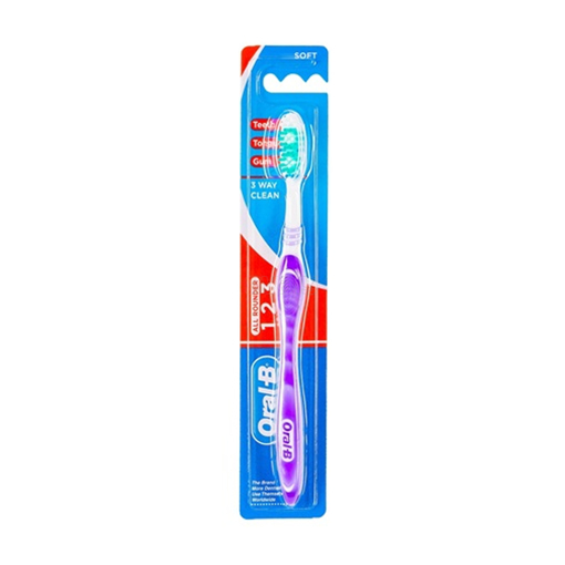 Picture of Oral-B All Rounder 123 (Soft) Tooth Brush 1 pcs