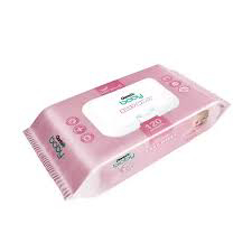 Picture of Clariss Baby Wipes (Ultra Soft) 120 pcs