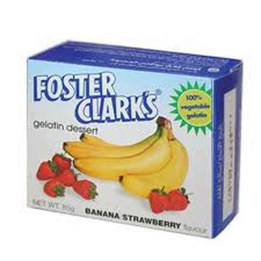 Picture of Foster Clark's Gelatin Dessert Banana & Strawberry 85 ml