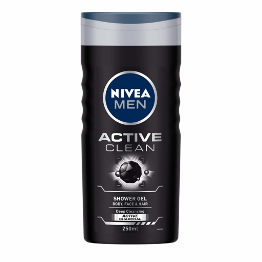 Picture of Nivea Men Active Clean Shower Gel 250 ml