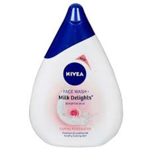 Picture of Nivea Milk Delights Caring Rosewater Face Wash 100 ml