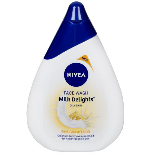 Picture of Nivea Milk Delights Fine Gramflour Face Wash For Oily Skin 100 ml