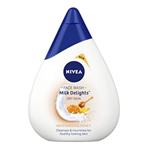 Picture of Nivea Milk Delights Moisturizing Honey Face Wash For Dry Skin 100 ml