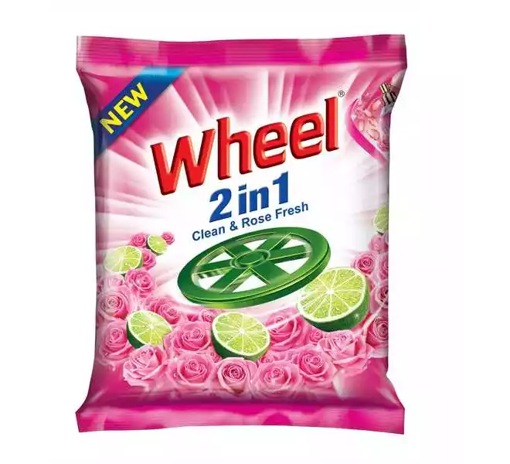 Picture of Wheel Washing Powder 2in1 Clean & Rose 500 gm