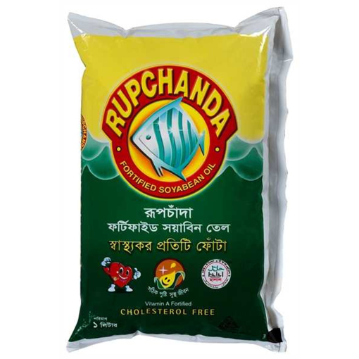 Picture of Rupchanda Soyabean Oil (Poly) 1 ltr