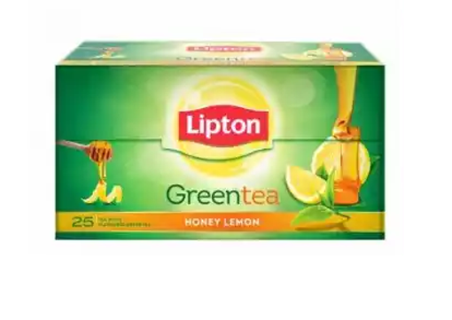 Picture of Lipton Green Tea Bag Honey and Lemon 25 pc