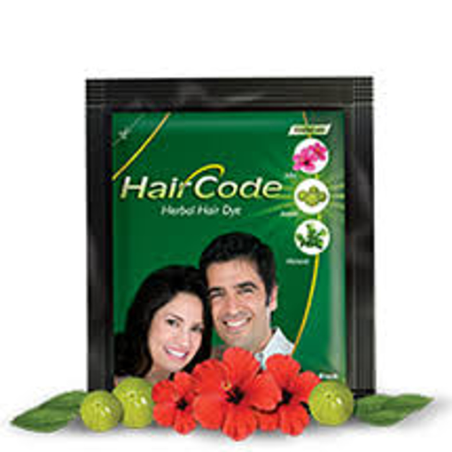 Picture of Hair Code Herbal Powder Hair Color 5 gm