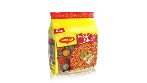 Picture of Nestlé Maggi Masala Blast Noodles 4 Packs 252 gm