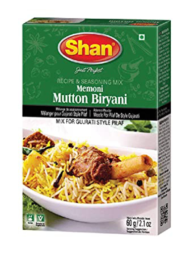 Picture of Shan Malay Spice Mix for Memoni Mutton Biriyani  60 gm