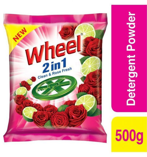 Picture of Wheel 2 in 1 Clean & rose fresh 500 gm