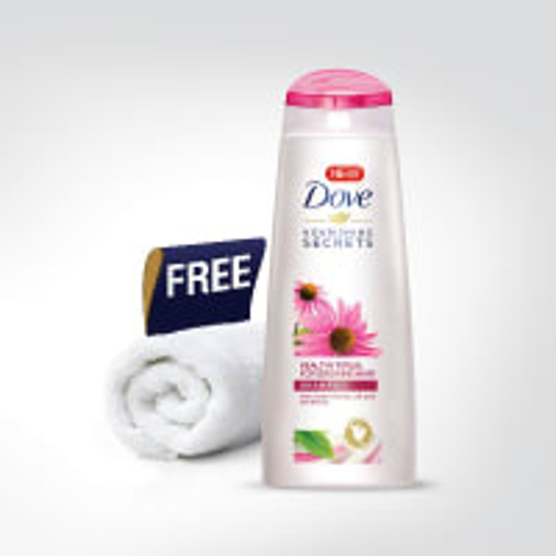 Picture of Dove Shampoo Healthy Growth (Towel free) 340 ml
